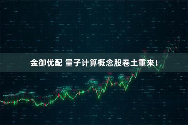金御优配 量子计算概念股卷土重来！