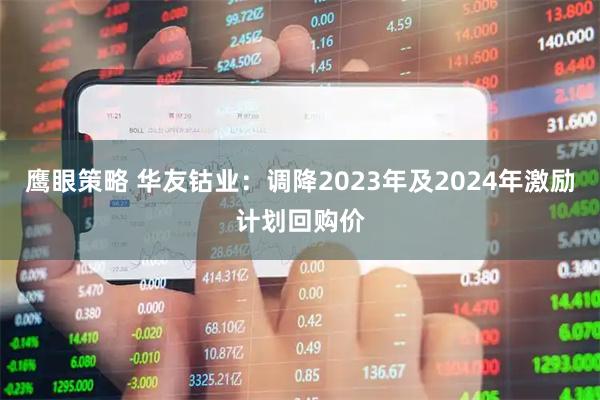 鹰眼策略 华友钴业：调降2023年及2024年激励计划回购价